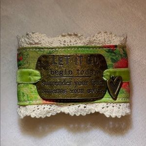 Let It Go Cuff Bracelet - Kelly Rae Roberts